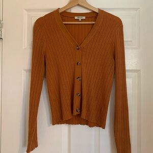 Madewell ribbed cardigan